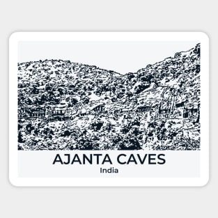 Ajanta Caves - India Magnet